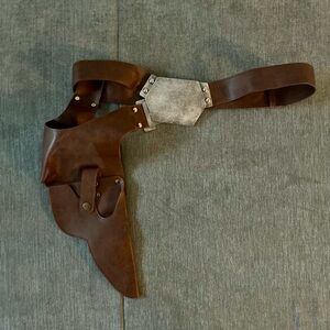 Adult Han Solo Belt Cosplay Costume PU Holster Belt Props Adjustable.